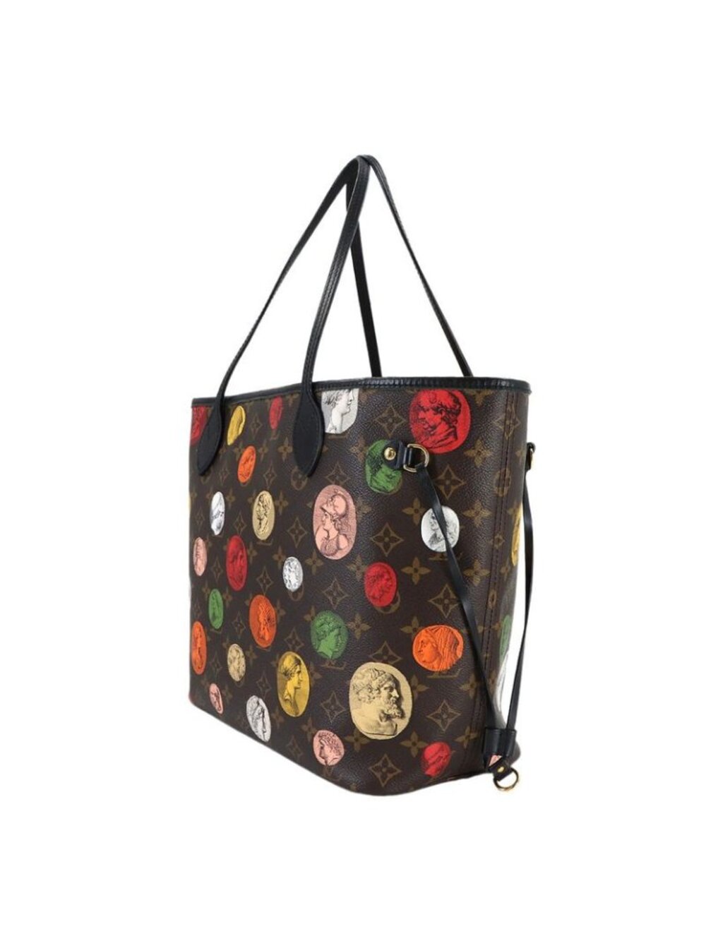 ★SOLD★ Louis Vuitton Fornasetti Monogram Cameo Neverfull MM Tote - Picture 3 of 9